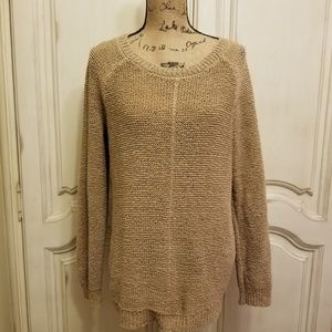 Jones New York sport tan sweater XL EUC
